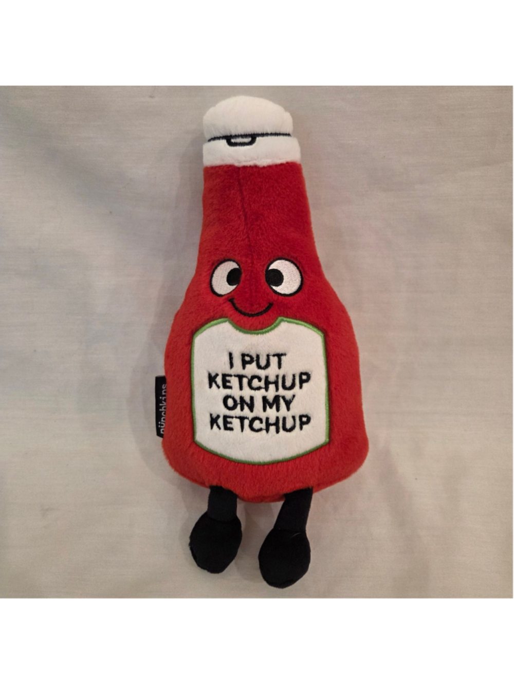 Punchkins "I Put Ketchup on My Ketchup" Plush 8"